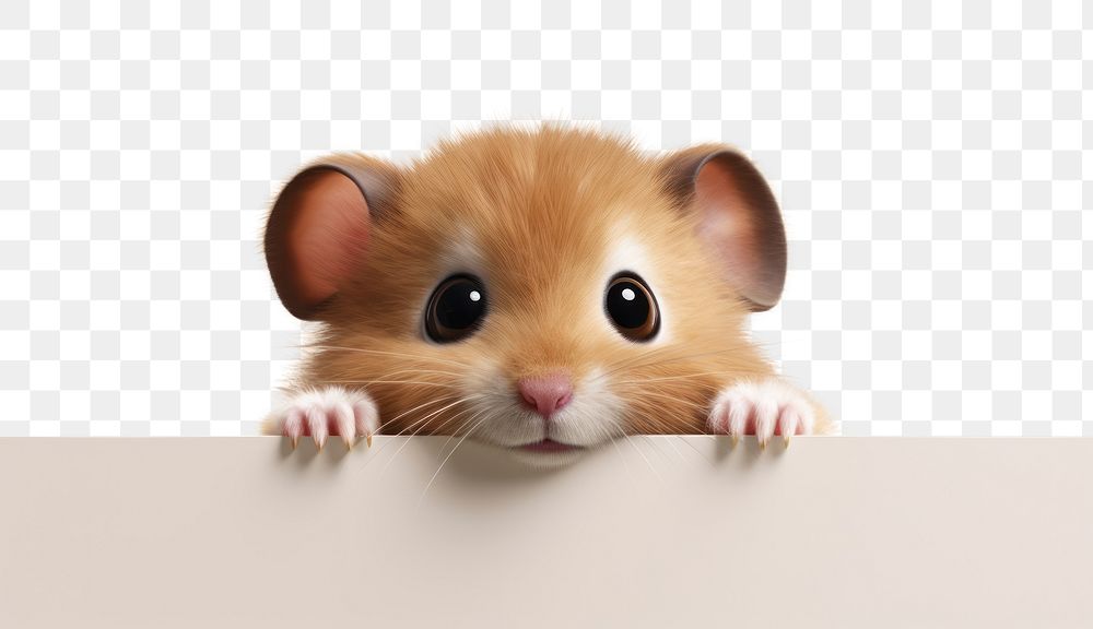 PNG Hamster animal mammal rodent.