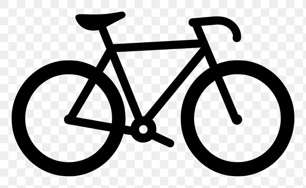 PNG Bike logo icon vehicle bicycle black