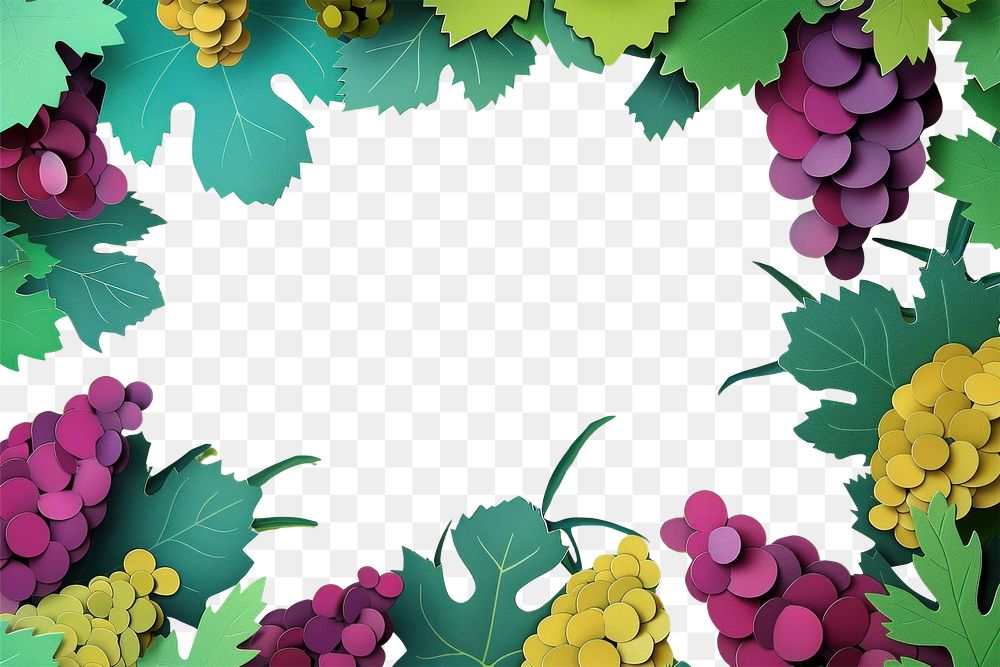 PNG Grapes frame backgrounds purple green.
