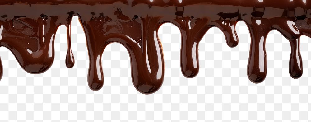 PNG Dripping melted chocolate backgrounds dessert food.