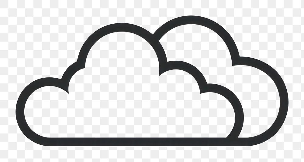 PNG Cloud symbol logo.
