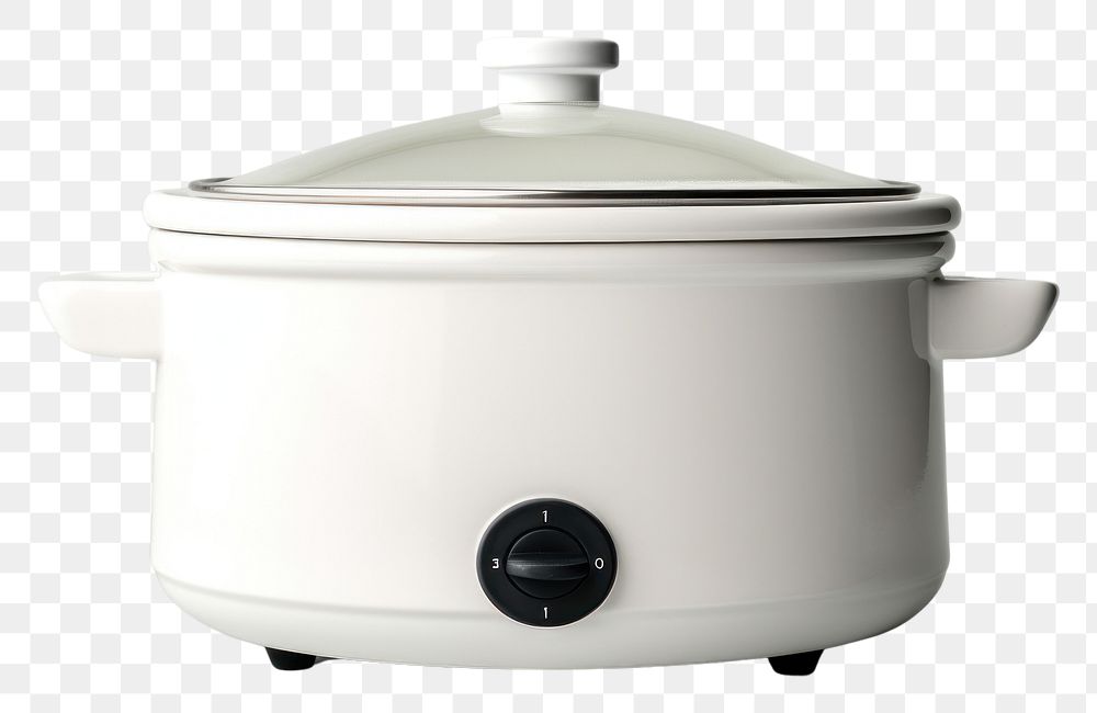 PNG Crock pot appliance steamer cooker.
