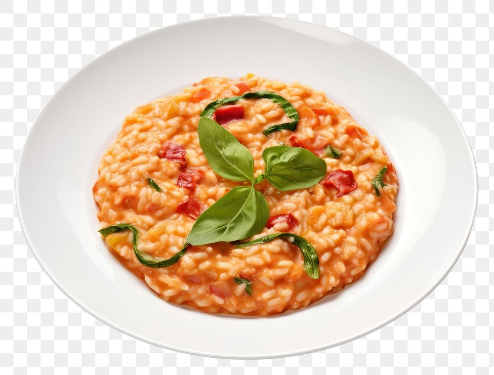 PNG Risotto produce plate grain.