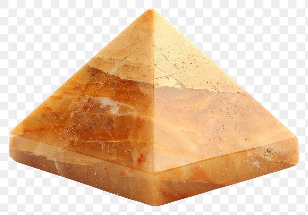 PNG Pyramid triangle mineral bread.