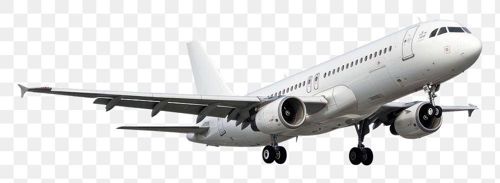 PNG Plane transportation aircraft airliner.