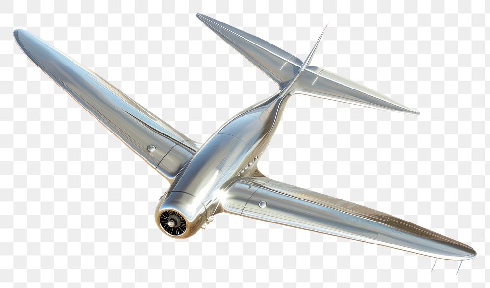 PNG Retro futuristic plane transportation appliance aircraft.
