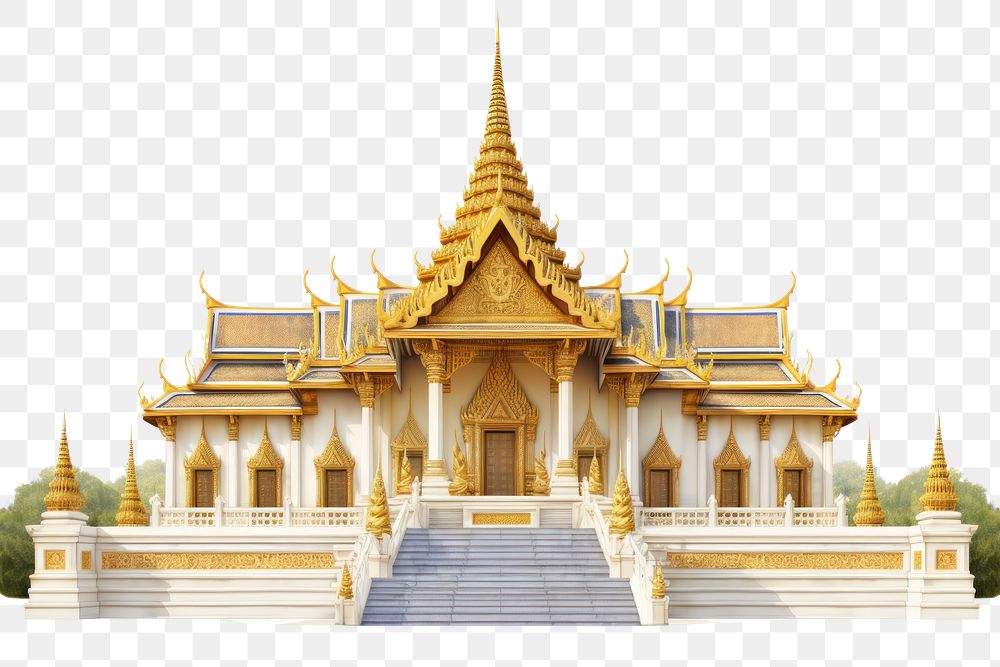 PNG Thai Temple temple architecture building.