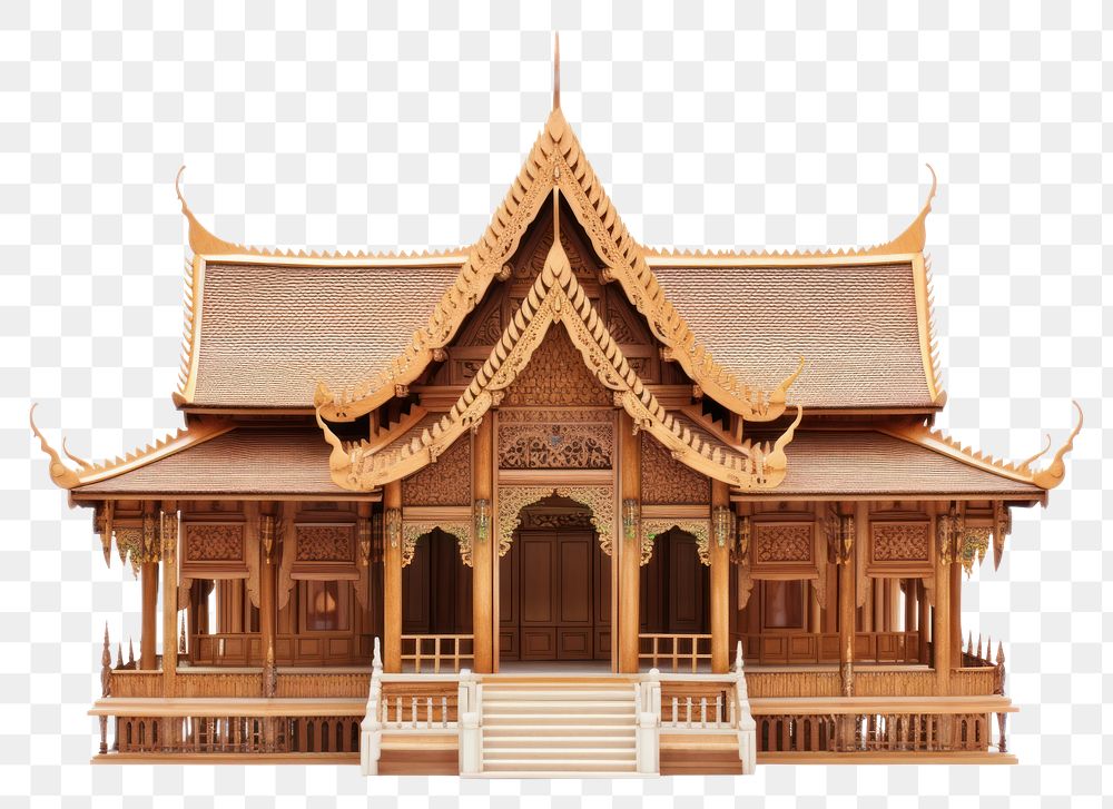 PNG Thai Temple temple architecture building.