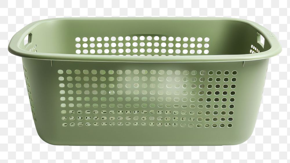 PNG Empty green flexible laundry basket jacuzzi bathing plastic.