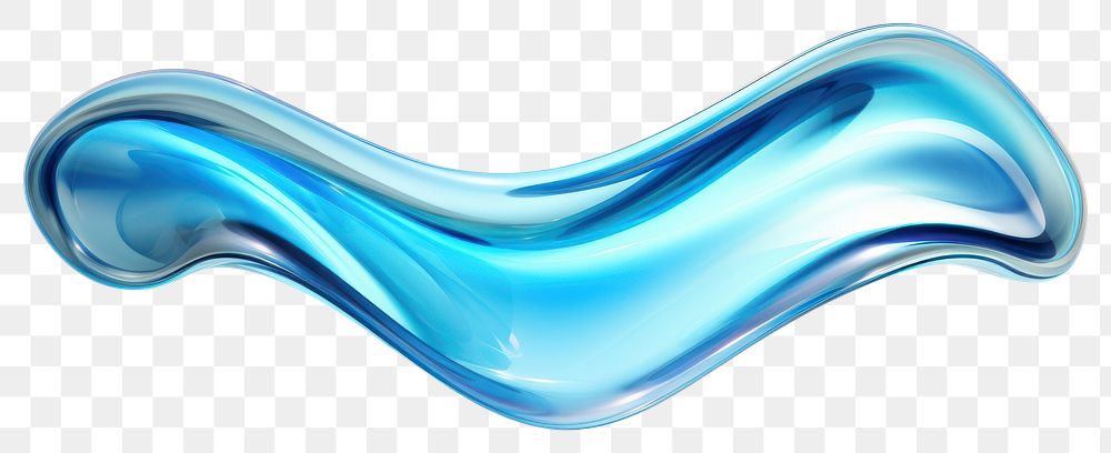 PNG Water turquoise shape white background.