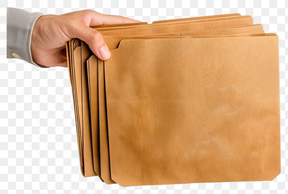 PNG  Brown file folder accessories accessory handbag.