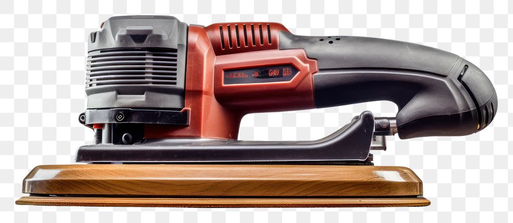 PNG Carpentry power sander tool white background technology.