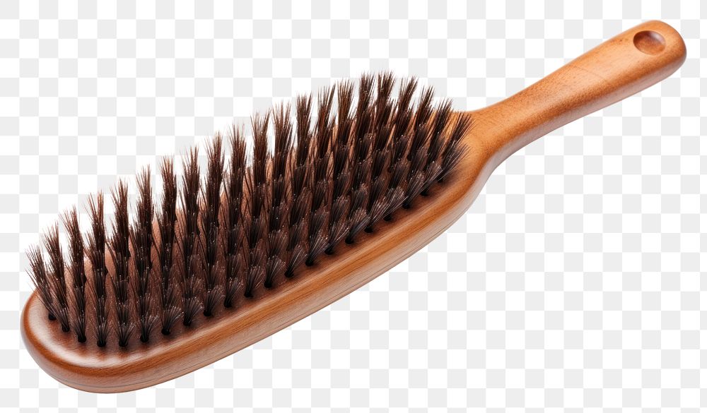 PNG Hair brush tool white background simplicity.
