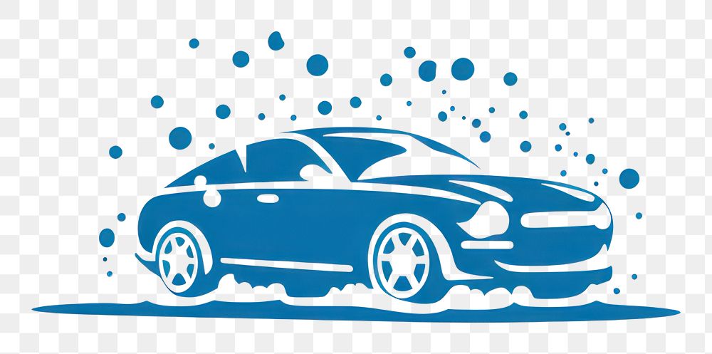 PNG Washing car logo transportation automobile.