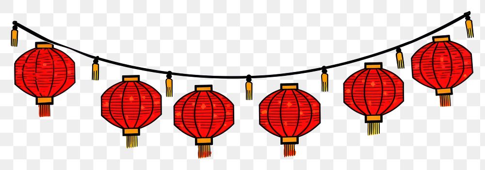 PNG Chinese lantern flag string dynamite weaponry lamp