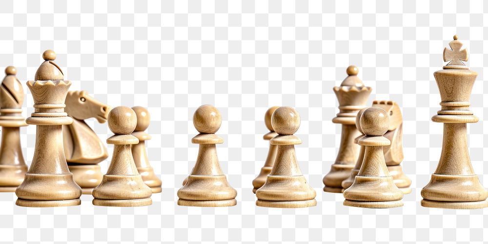 PNG Chess game white background intelligence.