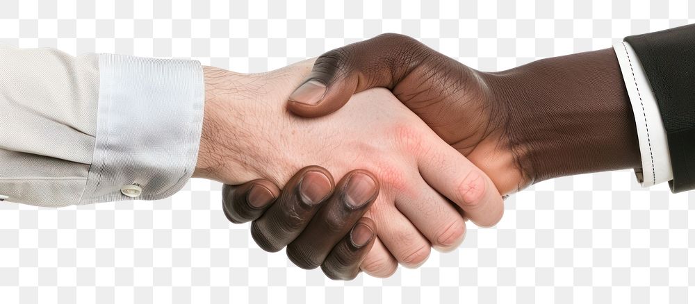 Business man hand shaking human handshake person