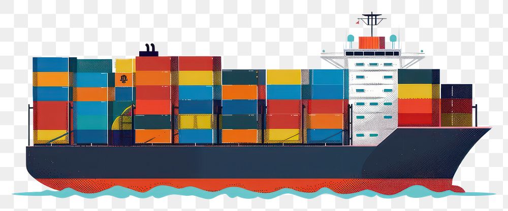 PNG Container ship transportation vehicle cargo.