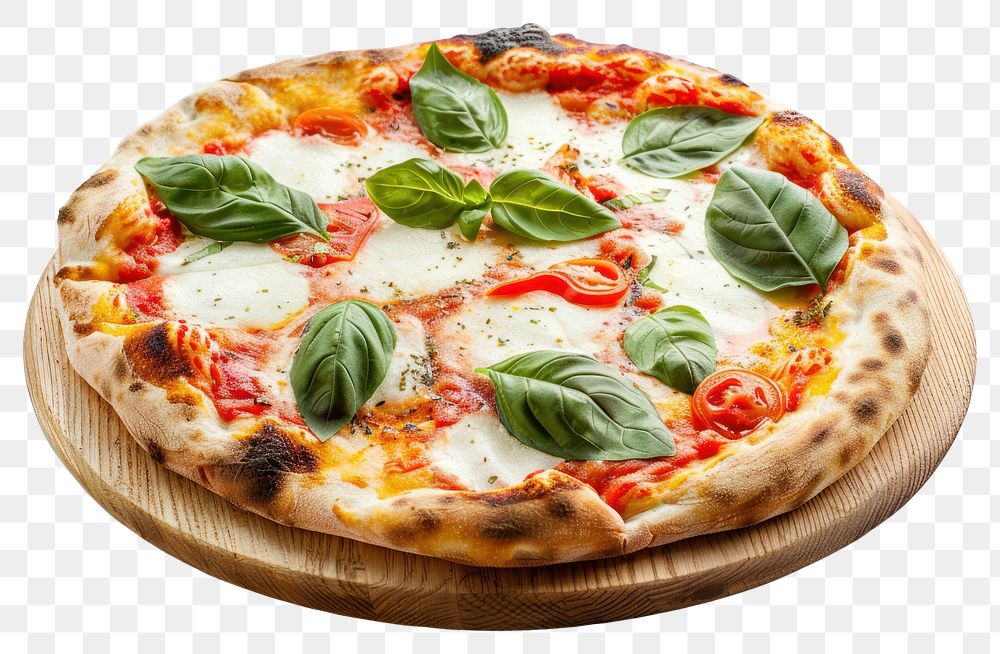 PNG Skillet Neapolitan Margherita Pizza pizza food food presentation.