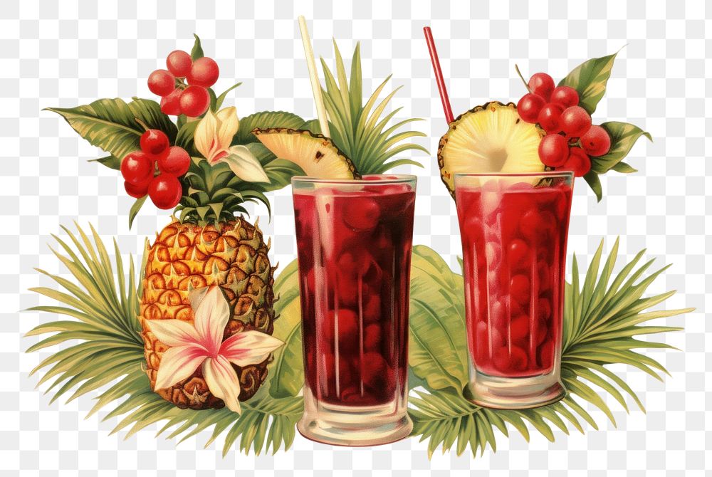PNG  Drink pineapple beverage produce