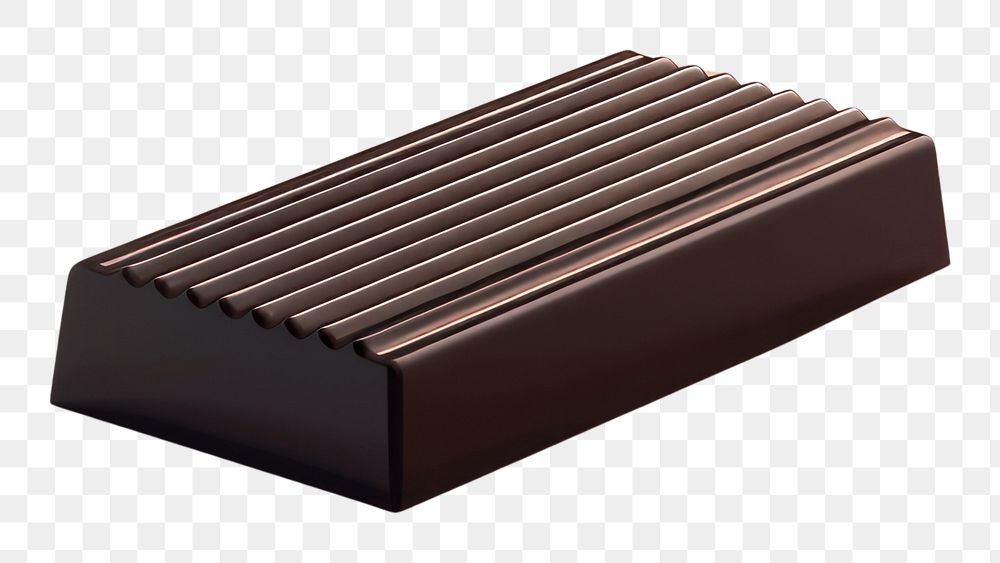 PNG Black minimalist chocolate bar logo design simplicity brown wedge.