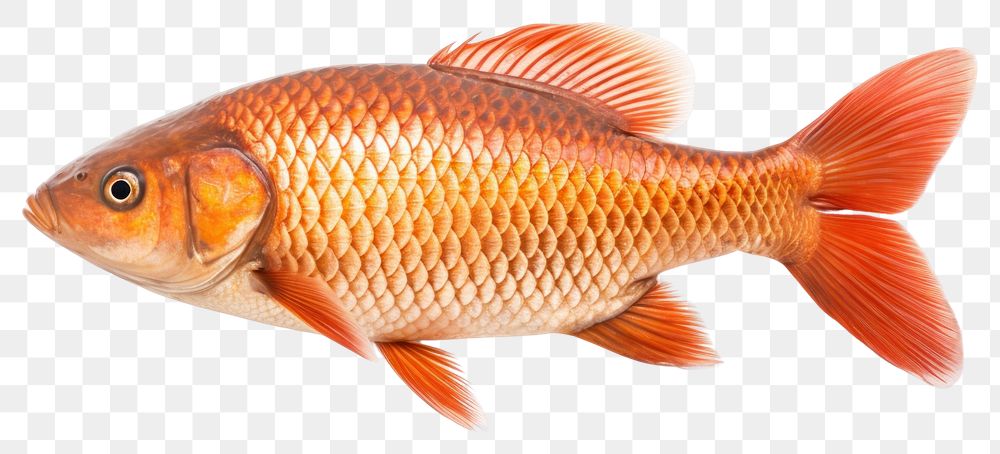 PNG Carp goldfish animal sea life.