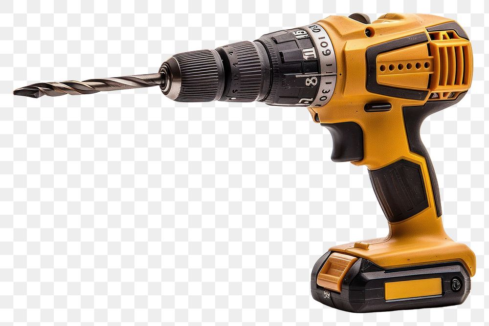 PNG Drill tool white background technology.