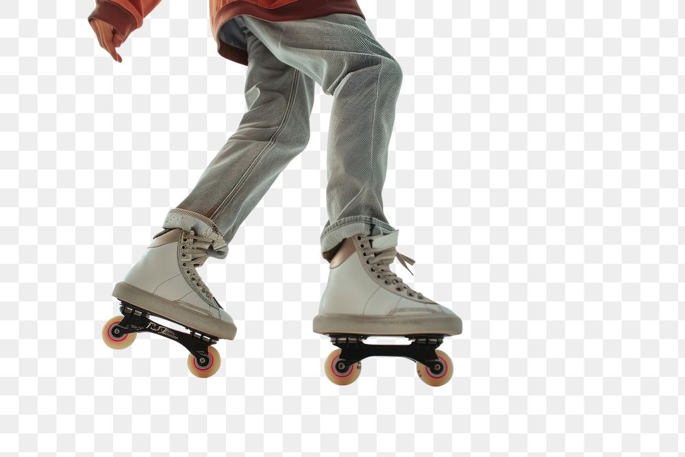 PNG Roller skating skateboard person sports.