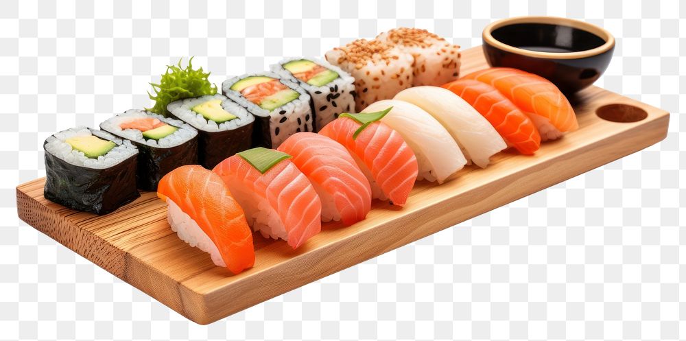 PNG Sushi set sushi produce grain