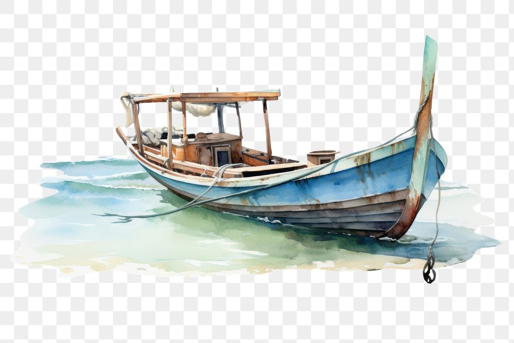 PNG Long tail boat water transportation watercraft.