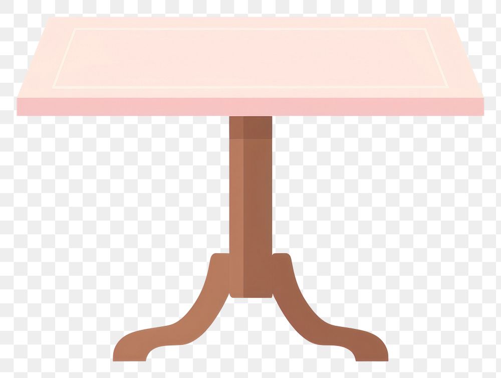 PNG Flat design a table furniture rectangle letterbox.