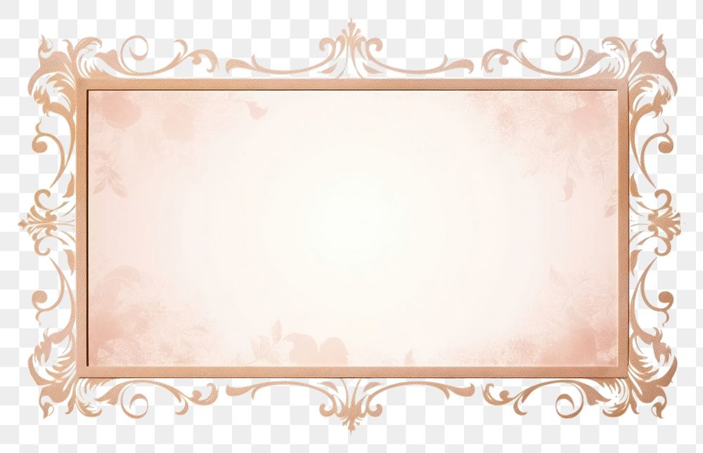 PNG Vintage frame luxury backgrounds paper white background.