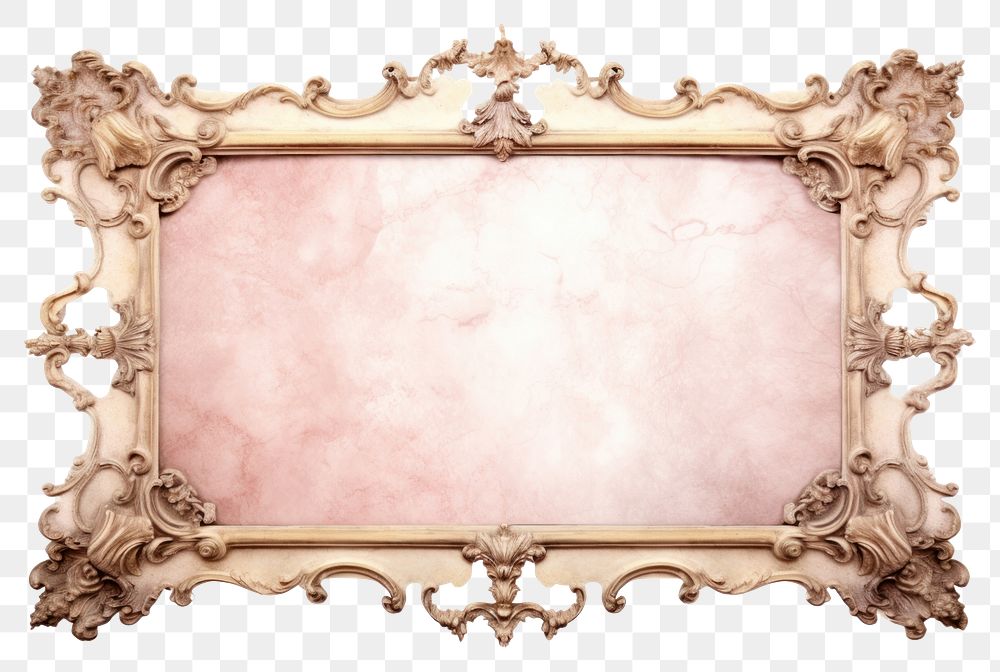 PNG Vintage frame pink marble backgrounds white background architecture.