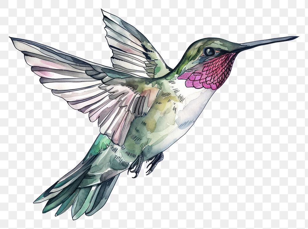 PNG Hummingbird hummingbird cartoon animal.