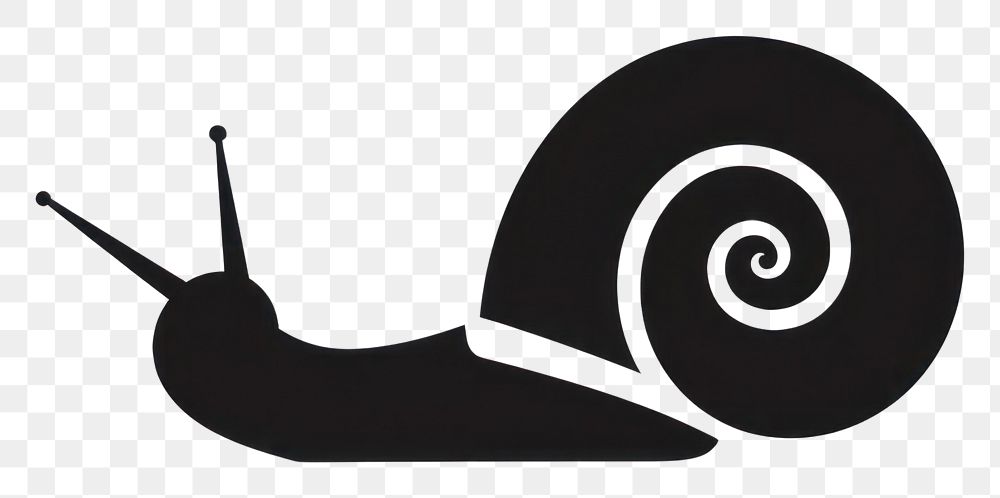 PNG Snail silhouette clip art animal white background invertebrate.