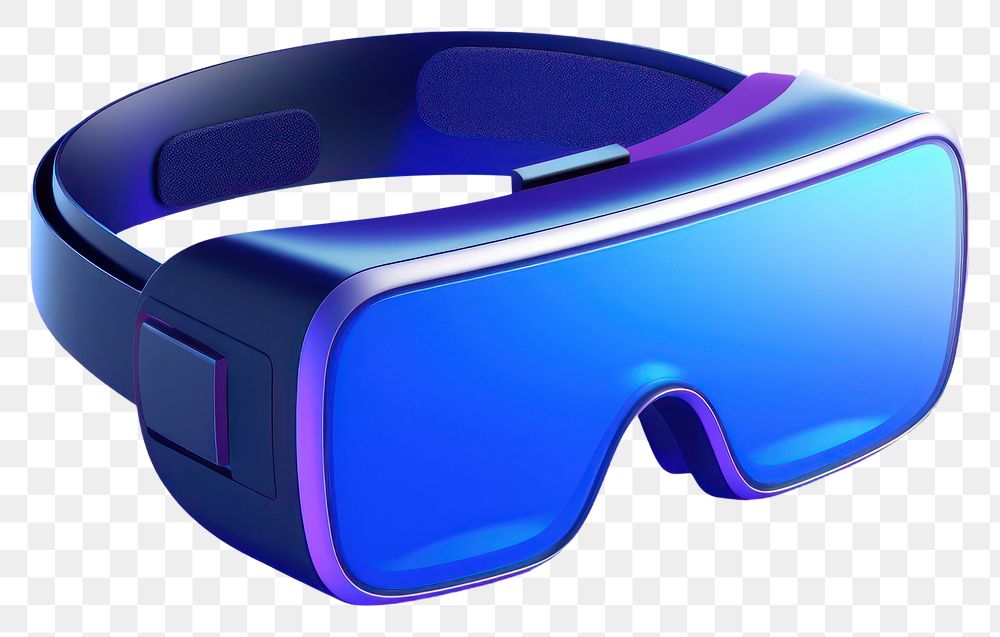 PNG Accessory goggles purple blue. AI generated Image by rawpixel.