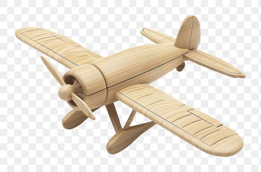 PNG Airplane airplane wood transportation.