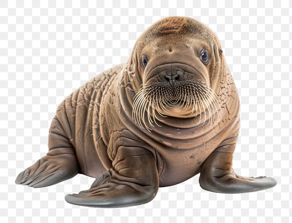 Photo of baby walrus wildlife animal mammal.