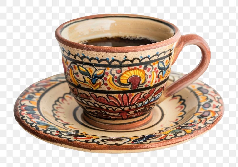 PNG  Guatemalan coffee cup beverage saucer drink.