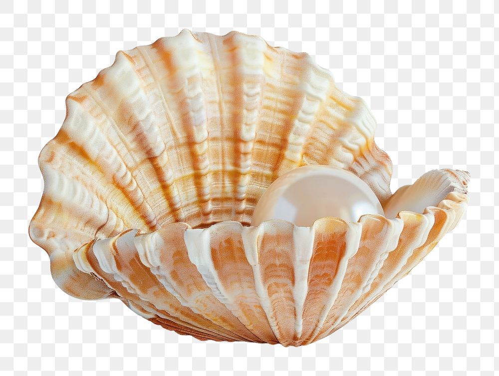 PNG Seashell invertebrate seafood animal.