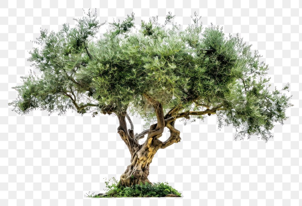 PNG Olive tree conifer bonsai plant.