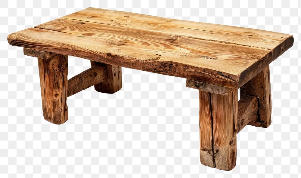 PNG  Wooden table furniture hardwood tabletop.
