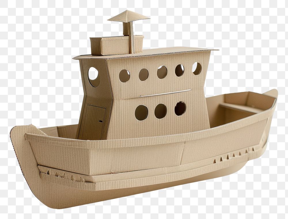 PNG Boat cardboard boat transportation.