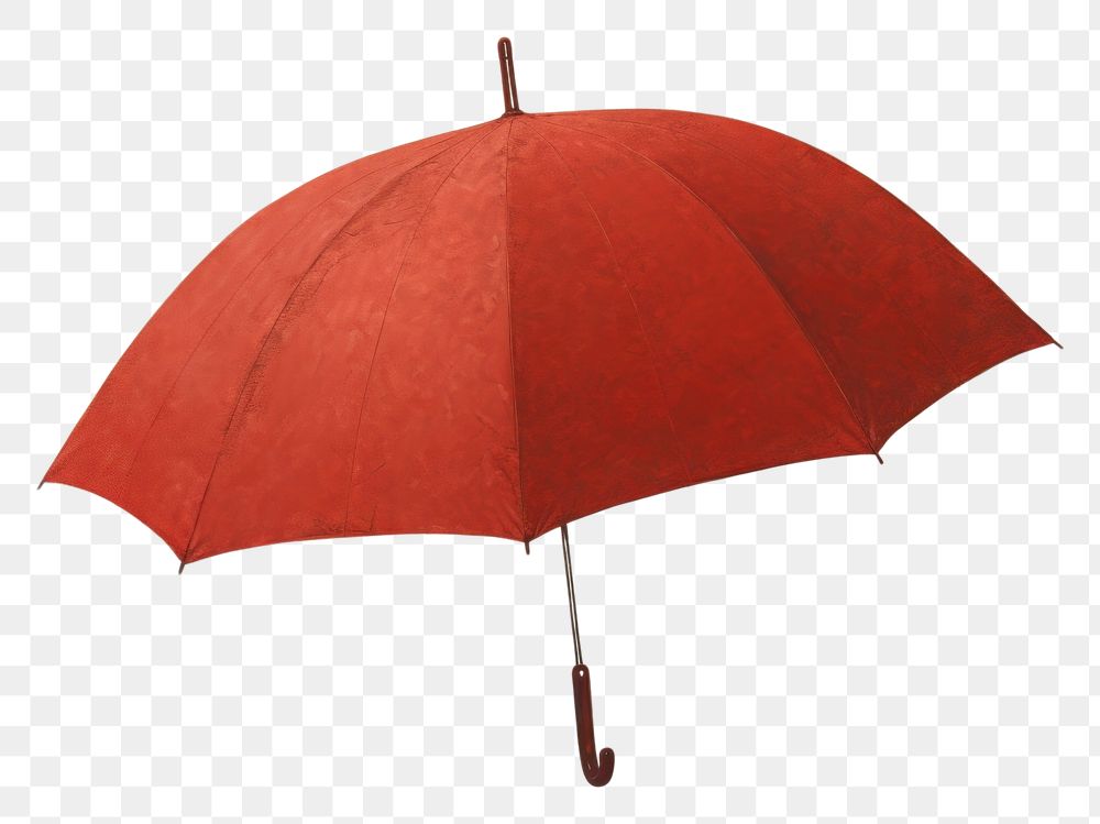 PNG  A close up on pale a red umbrella canopy