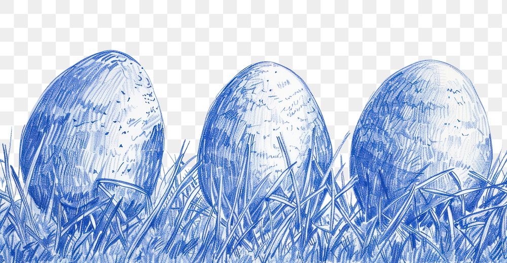 PNG Vintage drawing Easter eggs food.