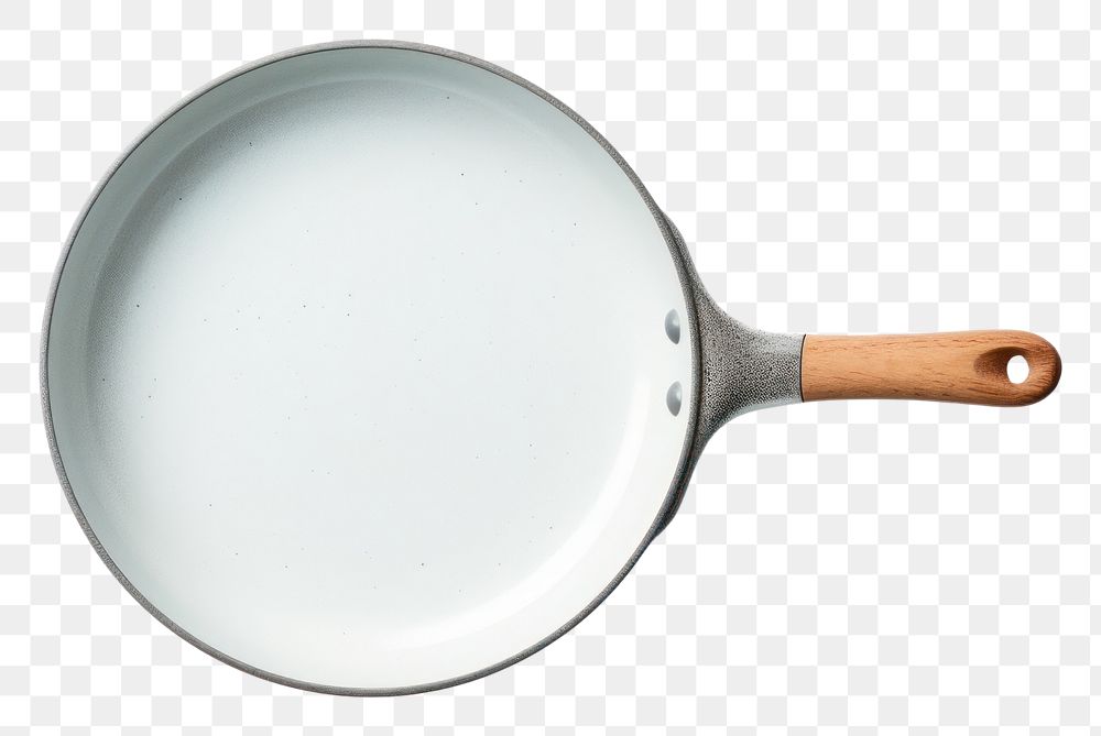 PNG Ceramic pan wok white background simplicity.