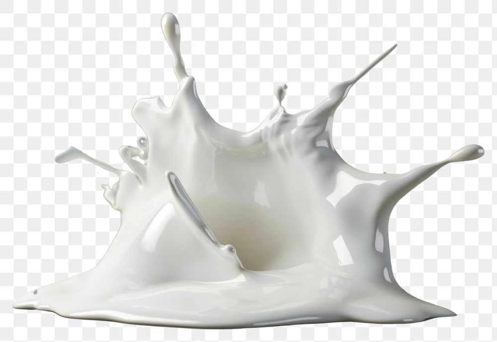 PNG Milk splash dairy gray background splashing.