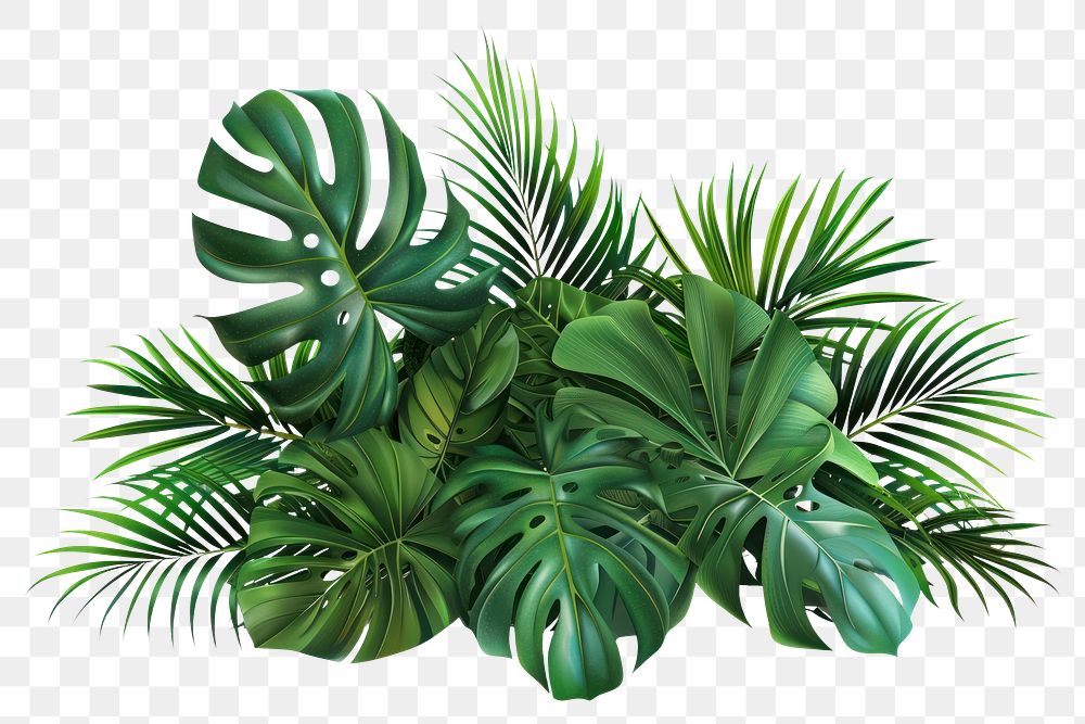 PNG Pile of tropical leaves tropics plant leaf.