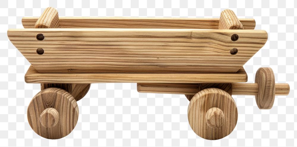 PNG Wagon wagon wood toy.