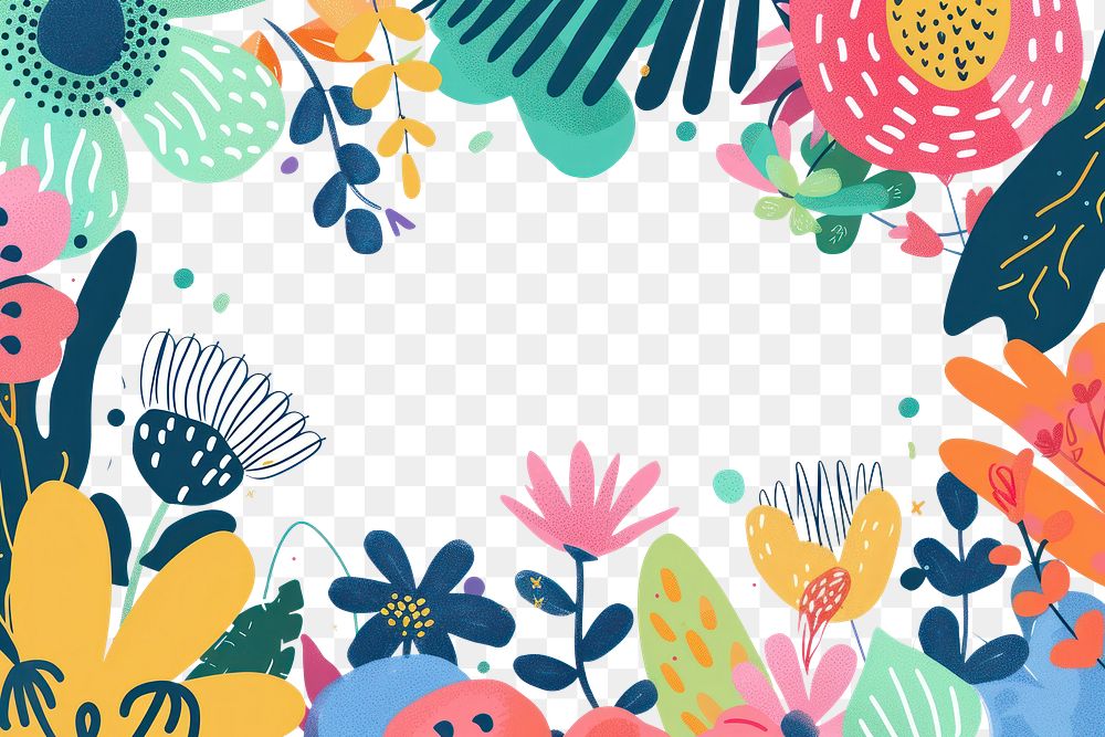 PNG Colorful cute hand drawn pattern backgrounds creativity.
